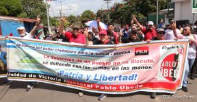 Caminata en homenaje a los héroes y mártires del Repliegue Táctico