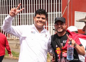 Caminata en homenaje a los héroes y mártires del Repliegue Táctico