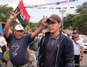 Caminata en homenaje a los héroes y mártires del Repliegue Táctico