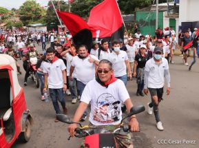 Caminata en homenaje a los héroes y mártires del Repliegue Táctico