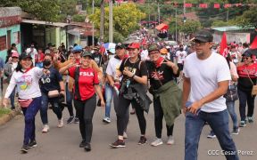 Caminata en homenaje a los héroes y mártires del Repliegue Táctico