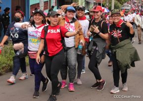 Caminata en homenaje a los héroes y mártires del Repliegue Táctico