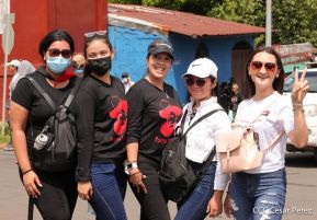 Caminata en homenaje a los héroes y mártires del Repliegue Táctico