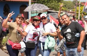 Caminata en homenaje a los héroes y mártires del Repliegue Táctico