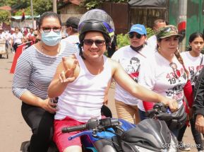Caminata en homenaje a los héroes y mártires del Repliegue Táctico