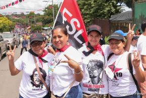 Caminata en homenaje a los héroes y mártires del Repliegue Táctico
