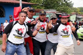 Caminata en homenaje a los héroes y mártires del Repliegue Táctico