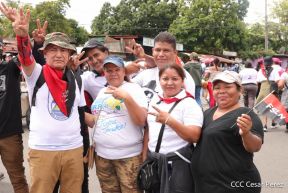Caminata en homenaje a los héroes y mártires del Repliegue Táctico