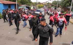 Caminata en homenaje a los héroes y mártires del Repliegue Táctico