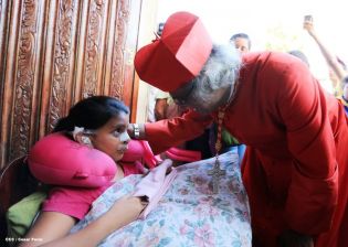 Masaya se desbordó en recibimiento al Cardenal Leopoldo Brenes