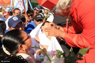Masaya se desbordó en recibimiento al Cardenal Leopoldo Brenes