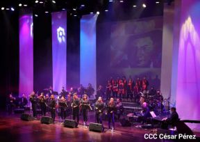 Concierto "Cantos a la Revolución" desde el Teatro Nacional Rubén Darío