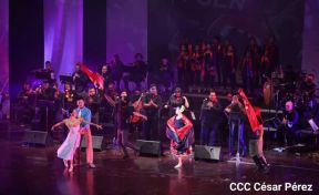 Concierto "Cantos a la Revolución" desde el Teatro Nacional Rubén Darío