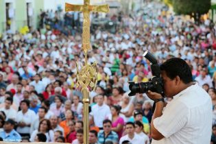 Masaya se desbordó en recibimiento al Cardenal Leopoldo Brenes