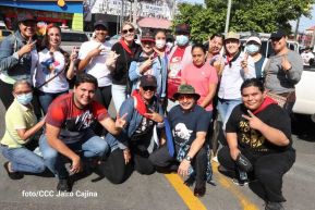 43/19: Caminata honrando a Julio Buitrago que se hizo inmortal en julio