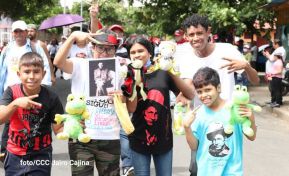 43/19: Caminata honrando a Julio Buitrago que se hizo inmortal en julio