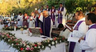 Masaya se desbordó en recibimiento al Cardenal Leopoldo Brenes