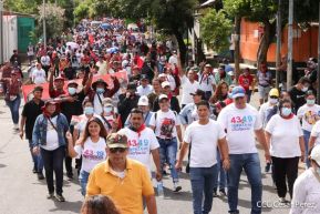 43/19: Caminata honrando a Julio Buitrago que se hizo inmortal en julio