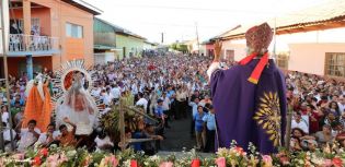 Masaya se desbordó en recibimiento al Cardenal Leopoldo Brenes
