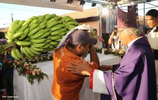 Masaya se desbordó en recibimiento al Cardenal Leopoldo Brenes