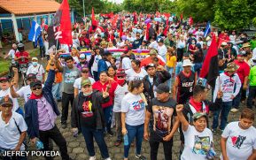 Caminatas y caravanas en toda Nicaragua en Fuerza de Victorias celebrando el 43/19