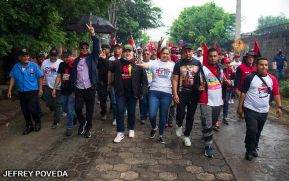 Caminatas y caravanas en toda Nicaragua en Fuerza de Victorias celebrando el 43/19