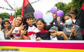 Caminatas y caravanas en toda Nicaragua en Fuerza de Victorias celebrando el 43/19