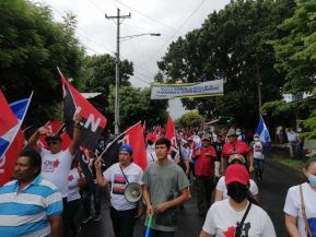 Caminatas y caravanas en toda Nicaragua en Fuerza de Victorias celebrando el 43/19