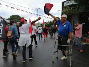 Caminatas y caravanas en toda Nicaragua en Fuerza de Victorias celebrando el 43/19