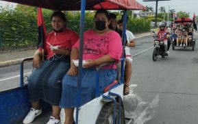 Caminatas y caravanas en toda Nicaragua en Fuerza de Victorias celebrando el 43/19