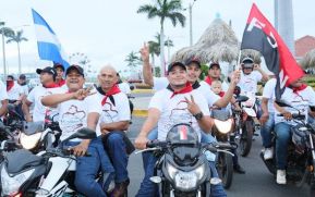 Caminatas y caravanas en toda Nicaragua en Fuerza de Victorias celebrando el 43/19