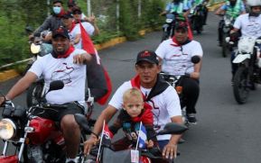Caminatas y caravanas en toda Nicaragua en Fuerza de Victorias celebrando el 43/19