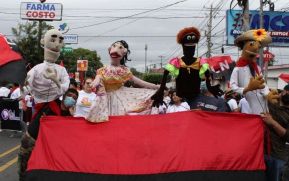 Caminatas y caravanas en toda Nicaragua en Fuerza de Victorias celebrando el 43/19