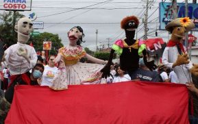Caminatas y caravanas en toda Nicaragua en Fuerza de Victorias celebrando el 43/19