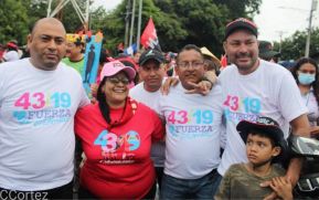 Caminatas y caravanas en toda Nicaragua en Fuerza de Victorias celebrando el 43/19