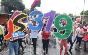 Caminatas y caravanas en toda Nicaragua en Fuerza de Victorias celebrando el 43/19