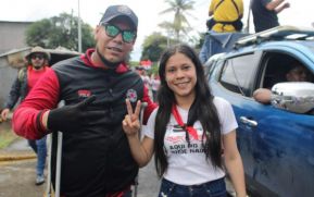 Caminatas y caravanas en toda Nicaragua en Fuerza de Victorias celebrando el 43/19