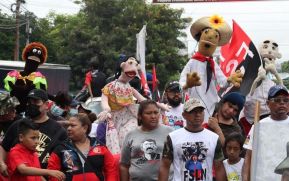Caminatas y caravanas en toda Nicaragua en Fuerza de Victorias celebrando el 43/19
