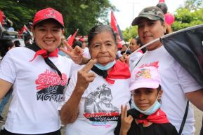 Caminatas y caravanas en toda Nicaragua en Fuerza de Victorias celebrando el 43/19