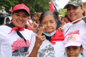 Caminatas y caravanas en toda Nicaragua en Fuerza de Victorias celebrando el 43/19