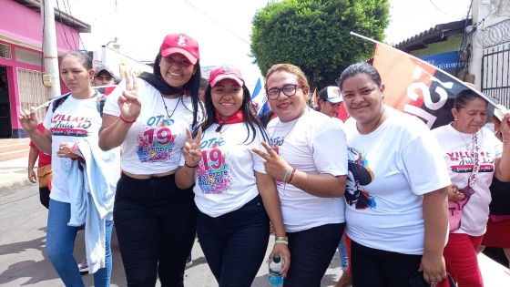Caminatas y caravanas en toda Nicaragua en Fuerza de Victorias celebrando el 43/19