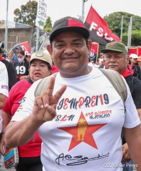 Caminatas y caravanas en toda Nicaragua en Fuerza de Victorias celebrando el 43/19