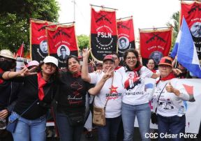 Caminatas y caravanas en toda Nicaragua en Fuerza de Victorias celebrando el 43/19