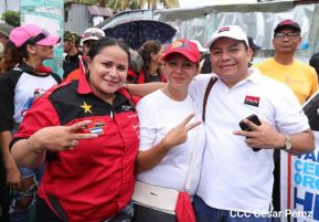 Caminatas y caravanas en toda Nicaragua en Fuerza de Victorias celebrando el 43/19