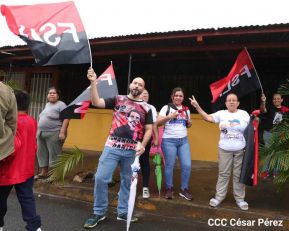 Caminatas y caravanas en toda Nicaragua en Fuerza de Victorias celebrando el 43/19