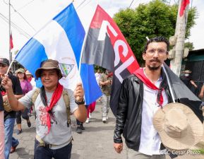 Caminatas y caravanas en toda Nicaragua en Fuerza de Victorias celebrando el 43/19