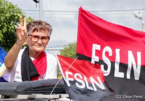 Caminatas y caravanas en toda Nicaragua en Fuerza de Victorias celebrando el 43/19