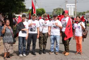Caminatas y caravanas en toda Nicaragua en Fuerza de Victorias celebrando el 43/19