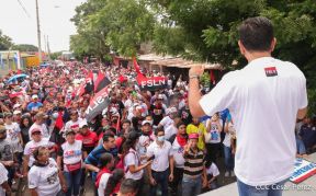 Caminatas y caravanas en toda Nicaragua en Fuerza de Victorias celebrando el 43/19