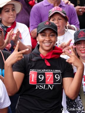 Caminatas y caravanas en toda Nicaragua en Fuerza de Victorias celebrando el 43/19